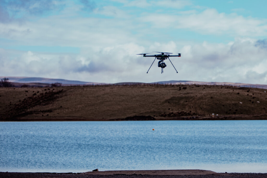 Tactical drone supporting surveillance and situational awareness during military operations