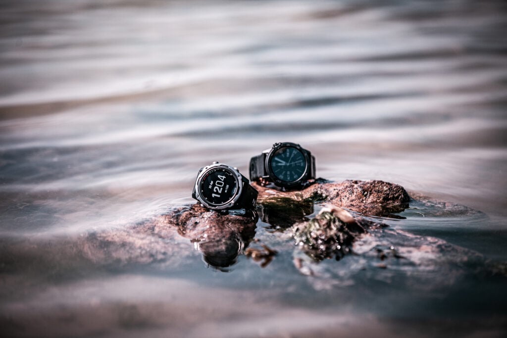Rugged wearable smartwatches designed for performance monitoring in demanding operational environments.