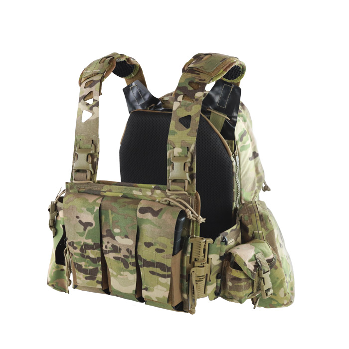 C2R CMAS - Chest Rig With Rear Plate Config - Level Peaks